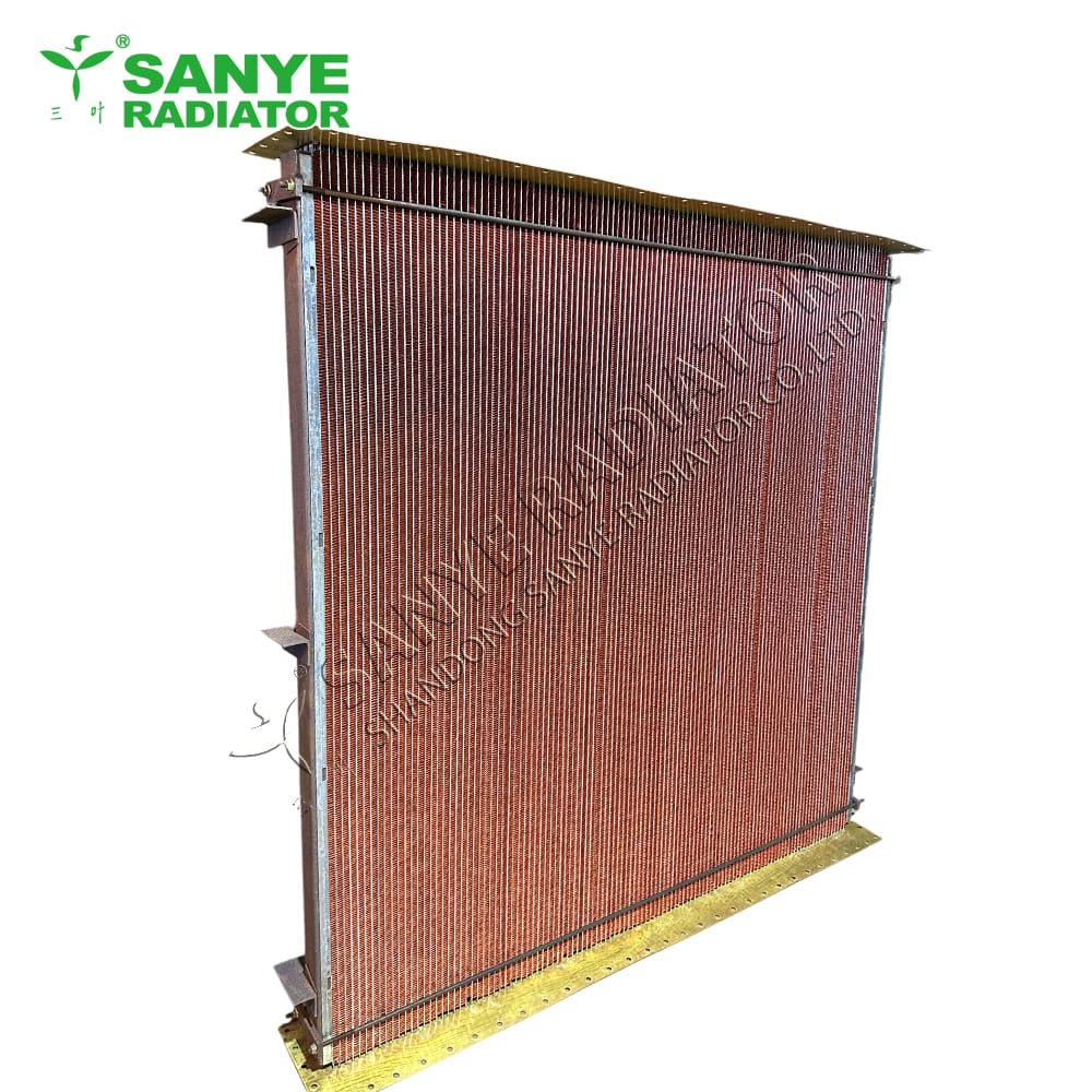 Custom radiator copper core for genset