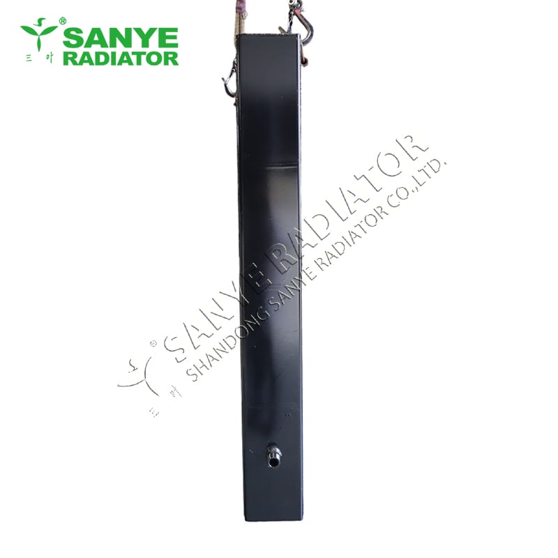 Aluminum finned tube steam heat exchanger