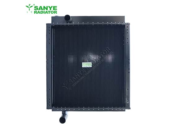 定制异型铜质散热器用于装载机
