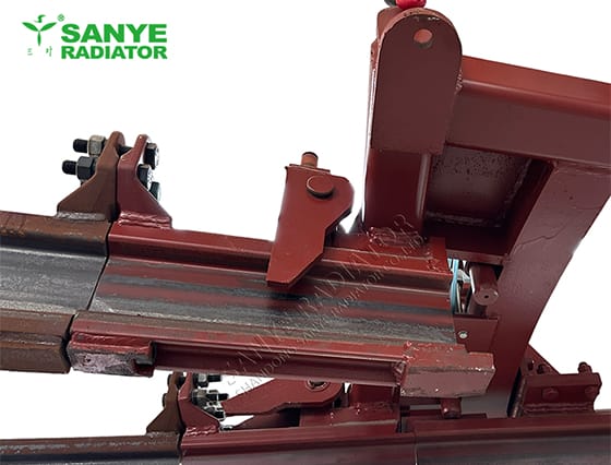 Turnouts (railroad rutters) for monorail crane trains