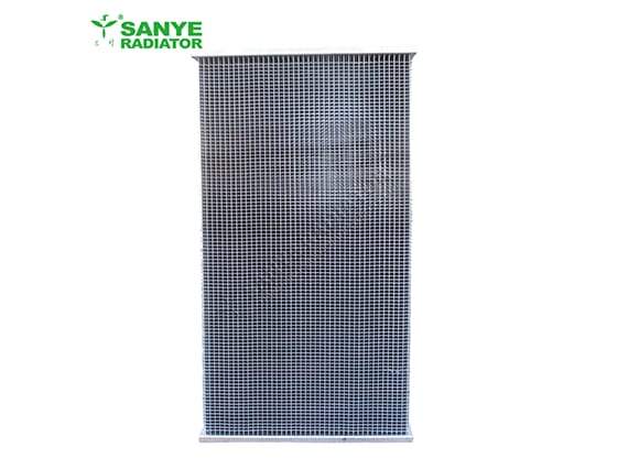 Double-layer aluminum radiator core