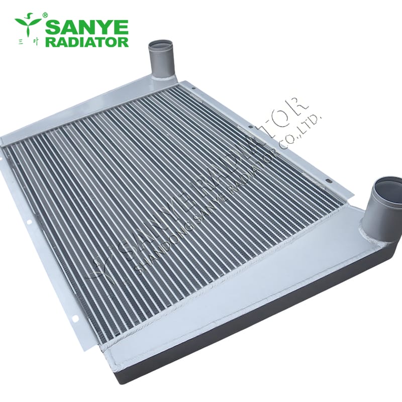 Holding tank truck BGC-65 aluminum radiator