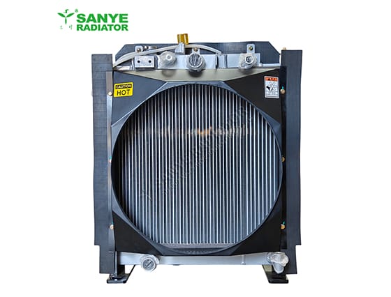 Customized Two Busy Radiator for Backhoe Loaders
