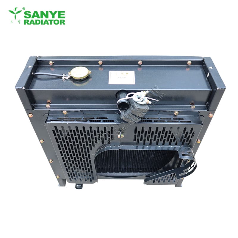 60-80KW Radiator Aluminum-Copper Water Tank for Cement Pumps, Air Compressors, Fire Pump Stations, and Diesel Engines
