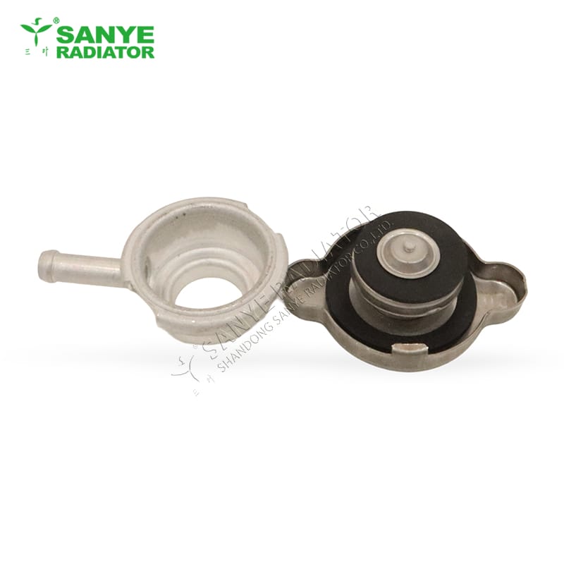 Radiator cap 6.5x4.5x2.5 (cm) with spout Aluminum Iron Galvanized