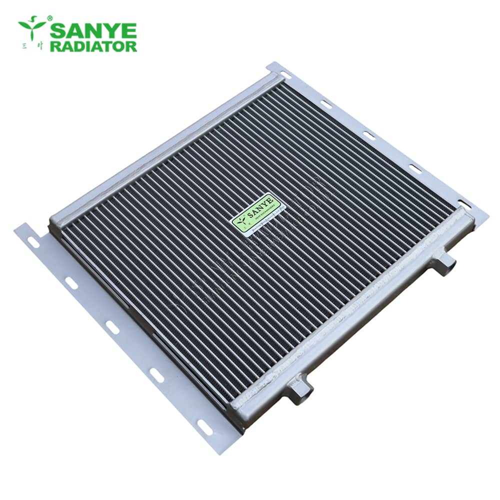Custom OEM aluminium oil cooler for transmission loaders