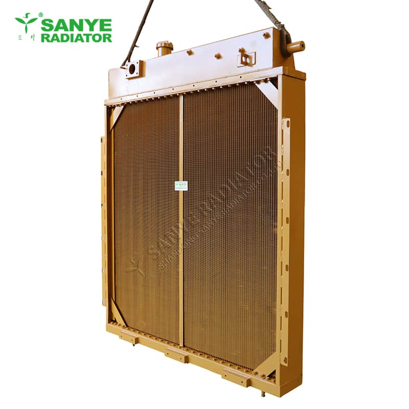 Komatsu 375-5 copper tank radiator for bulldozer