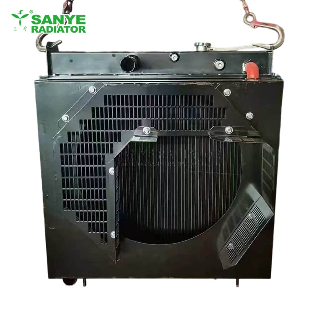 博杜安4M11G90铜散热器1001065717用于128KW发电机组