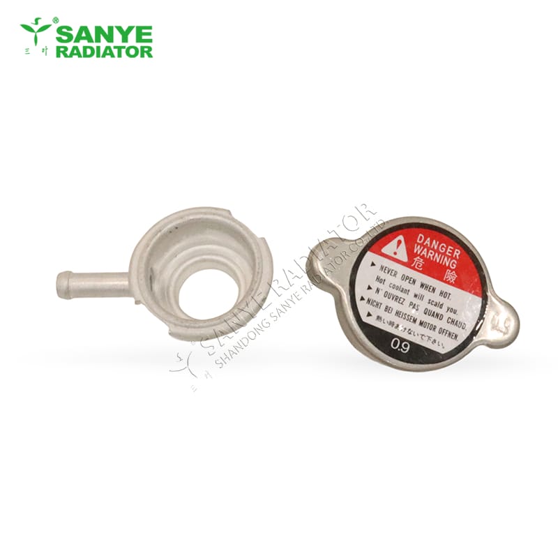 Radiator cap 6.5x4.5x2.5 (cm) with spout Aluminum Iron Galvanized