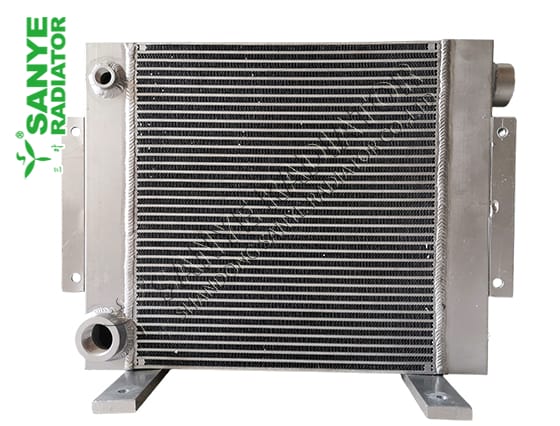Sanitation truck oil cooler