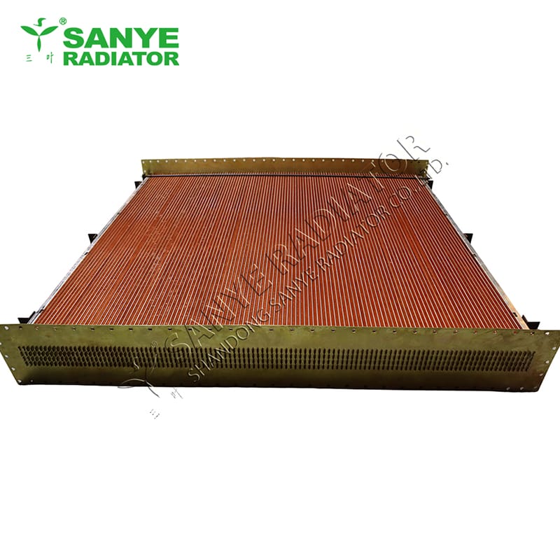Custom radiator copper core for genset