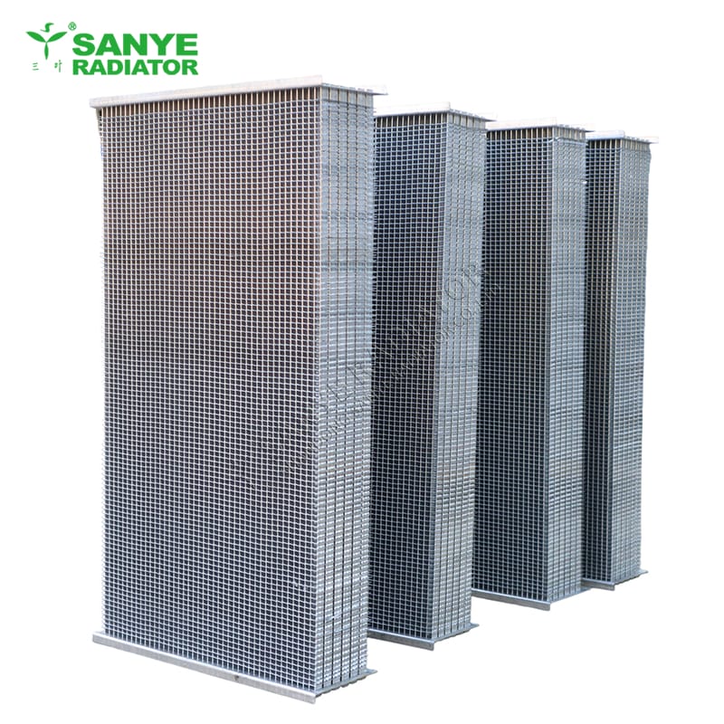Double-layer aluminum radiator core