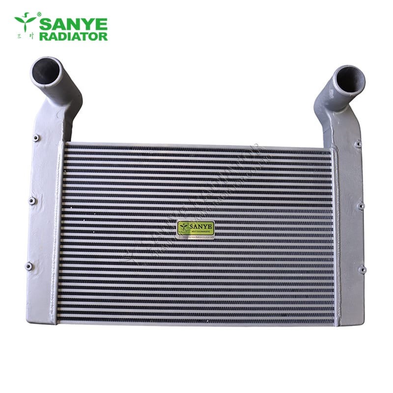 162KW Aluminum Intercooler for Engineering Machinery Turbo Cooling