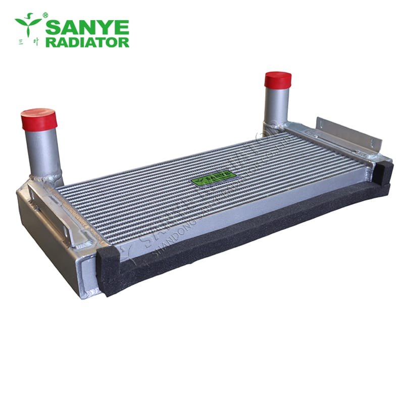 Monorail train intercooler for mining transport machinery