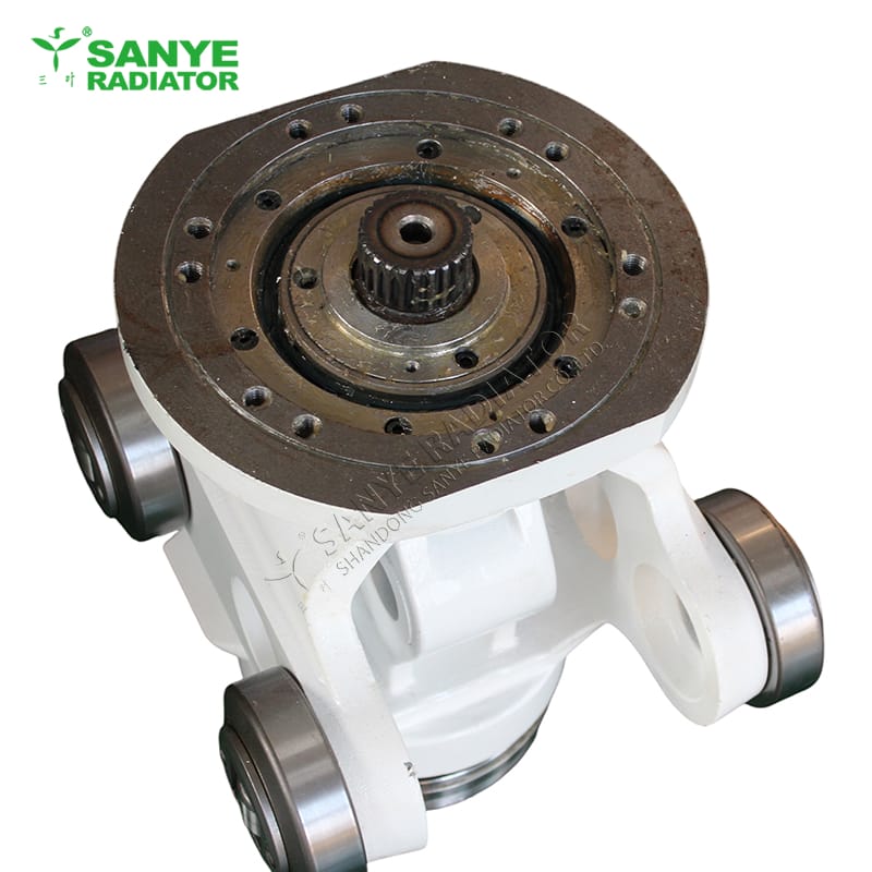 Friction wheel bracket for Monorail crane train