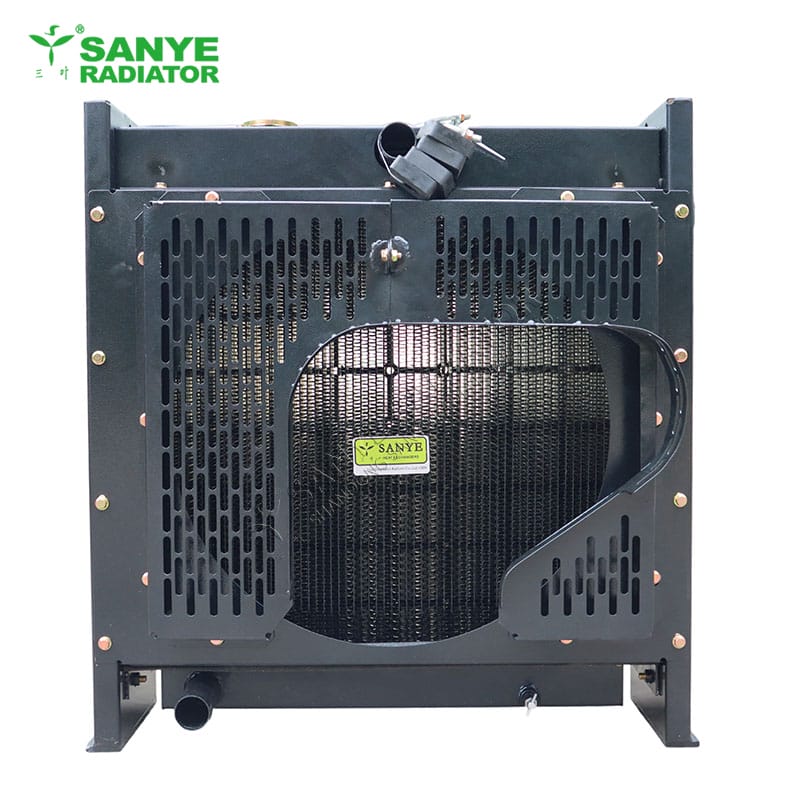 60-80KW Radiator Aluminum-Copper Water Tank for Cement Pumps, Air Compressors, Fire Pump Stations, and Diesel Engines