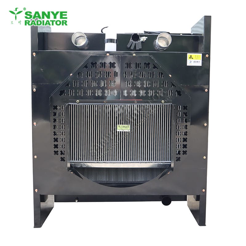 P13D490E Aluminum Radiator for Weichai / Yuchai / Cummins Generator Sets