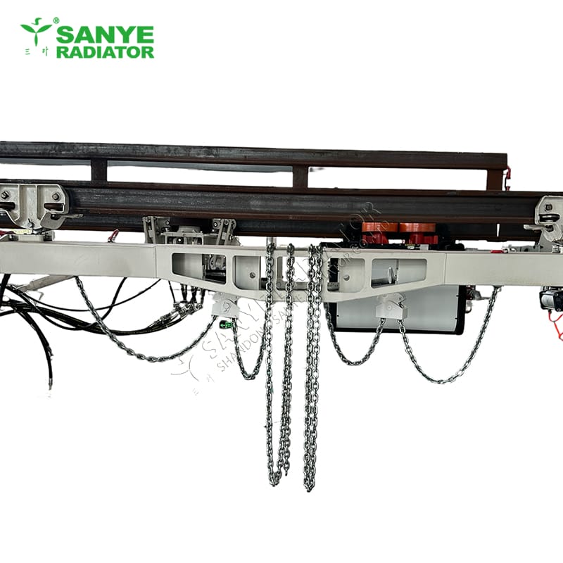 lifting beam for monorail crane trains