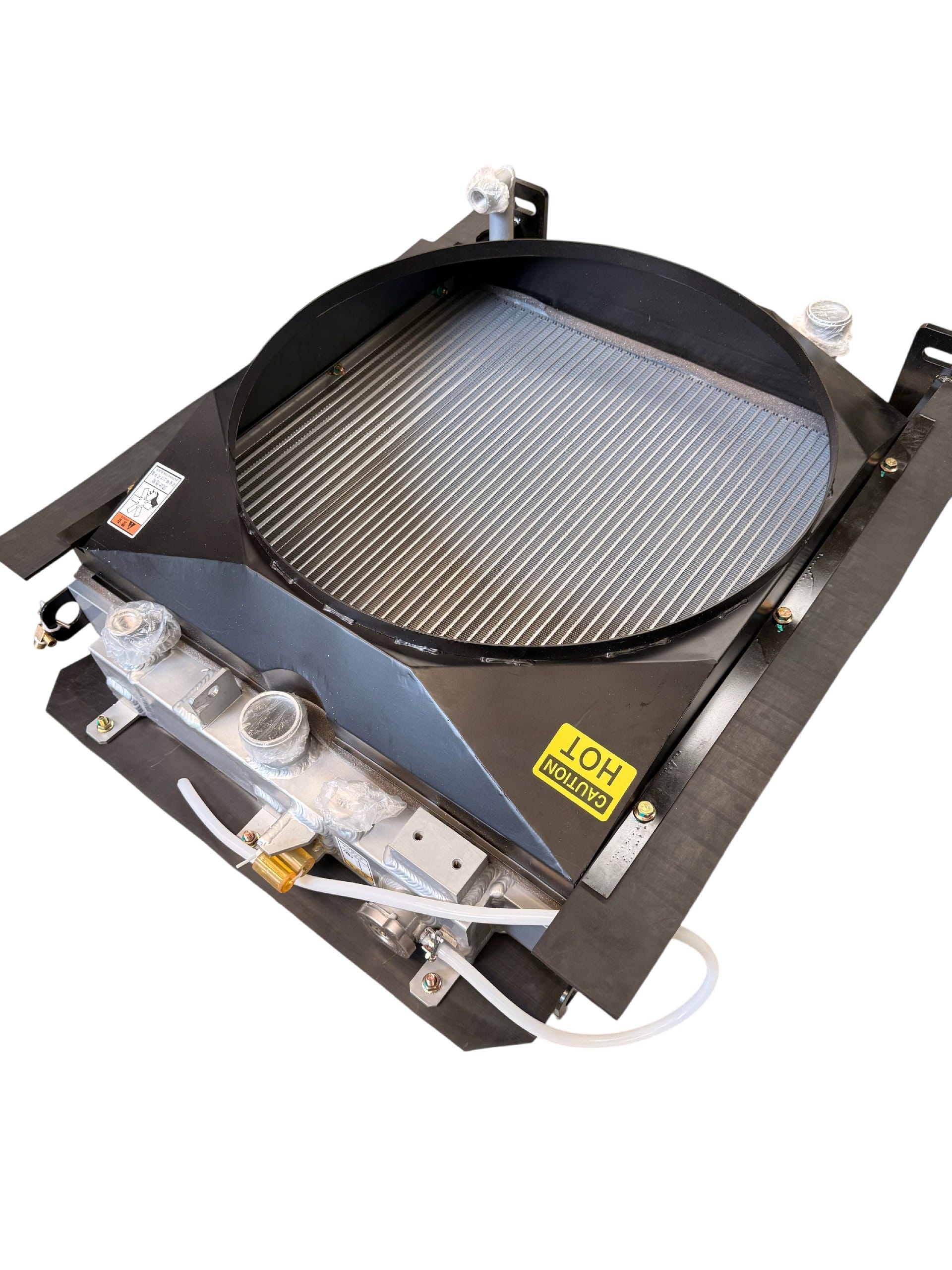Customized Two Busy Radiator for Backhoe Loaders