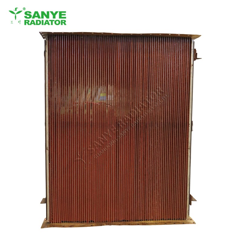 Customized copper assembled Z-type wavy copper seamless pipe heat tape heat sink core radiator