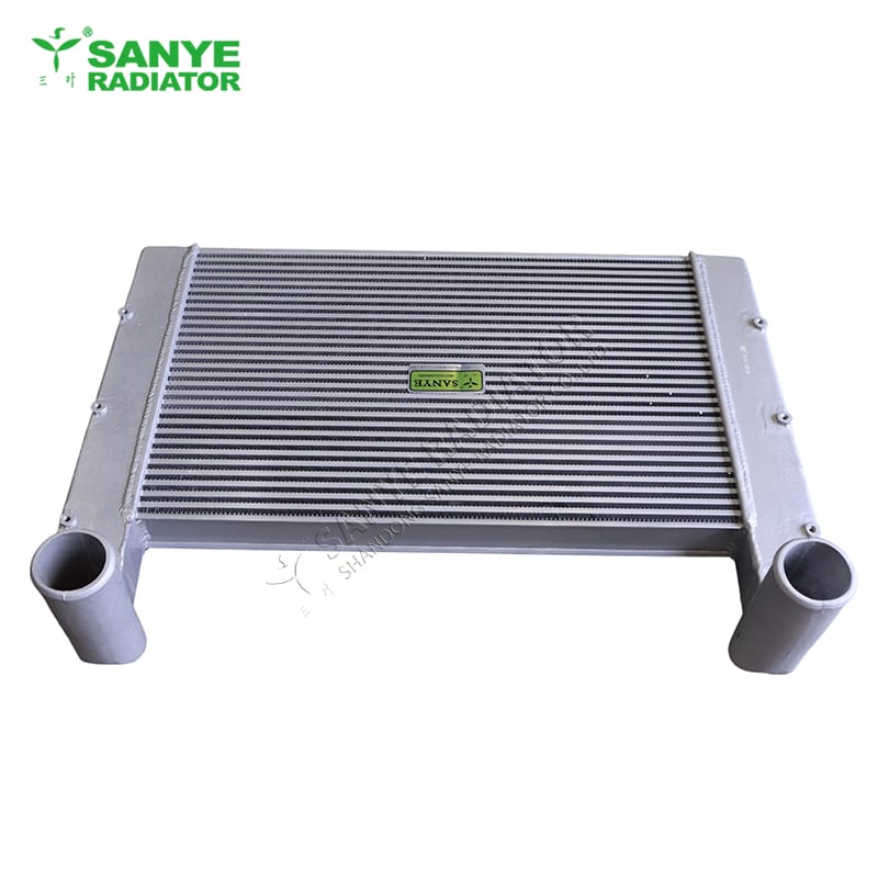 162KW Aluminum Intercooler for Engineering Machinery Turbo Cooling