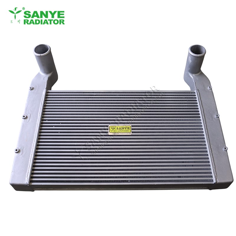 162KW Aluminum Intercooler for Engineering Machinery Turbo Cooling
