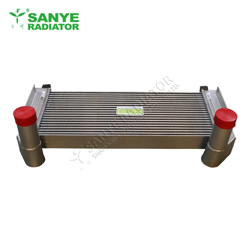 Monorail train intercooler for mining transport machinery