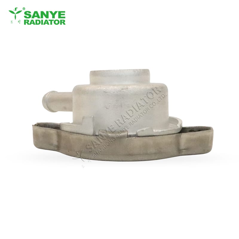 Radiator cap 6.5x4.5x2.5 (cm) with spout Aluminum Iron Galvanized