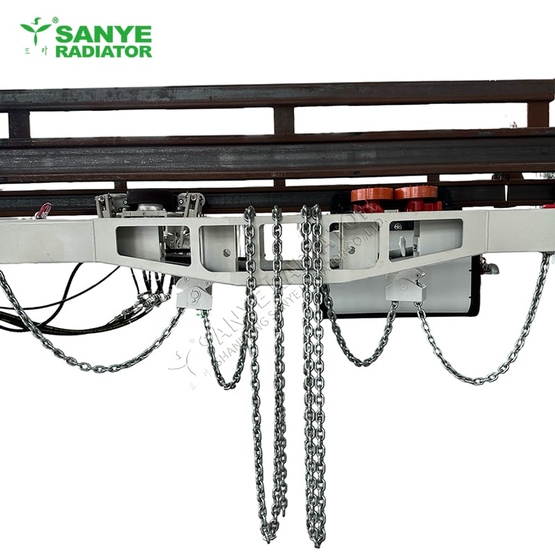 lifting beam for monorail crane trains