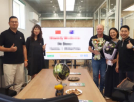 June 5, Australian customer visit