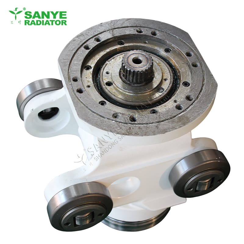 Friction wheel bracket for Monorail crane train