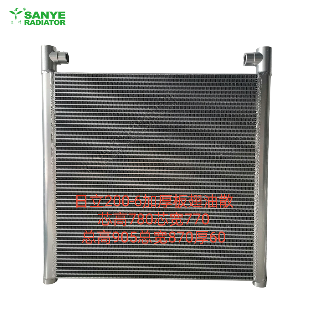 aluminum-plate-fin-oil-cooler-for-hitachi-200-6-excavator