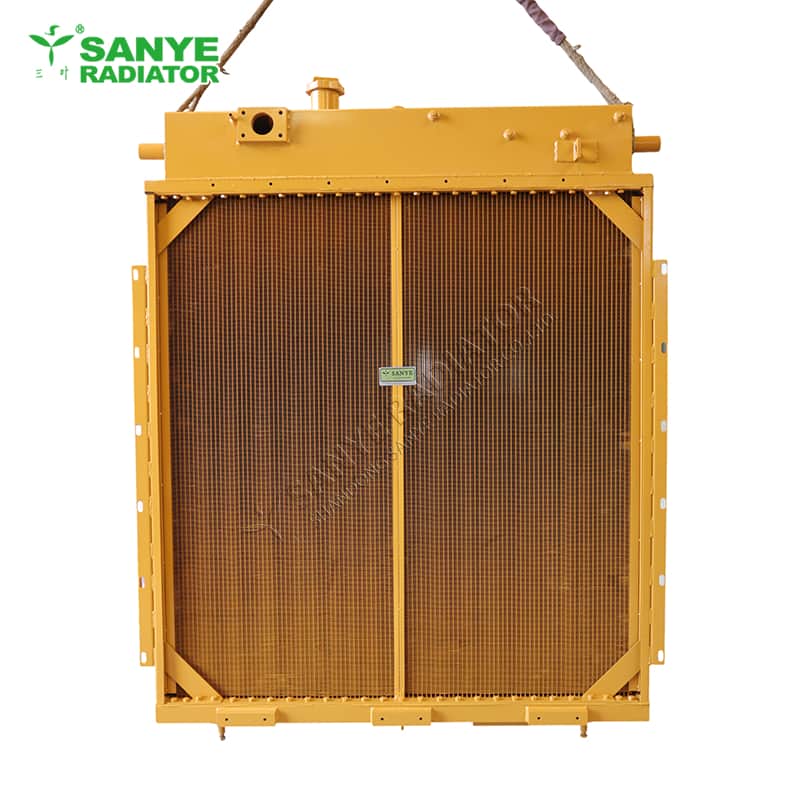 Komatsu 375-5 copper tank radiator for bulldozer