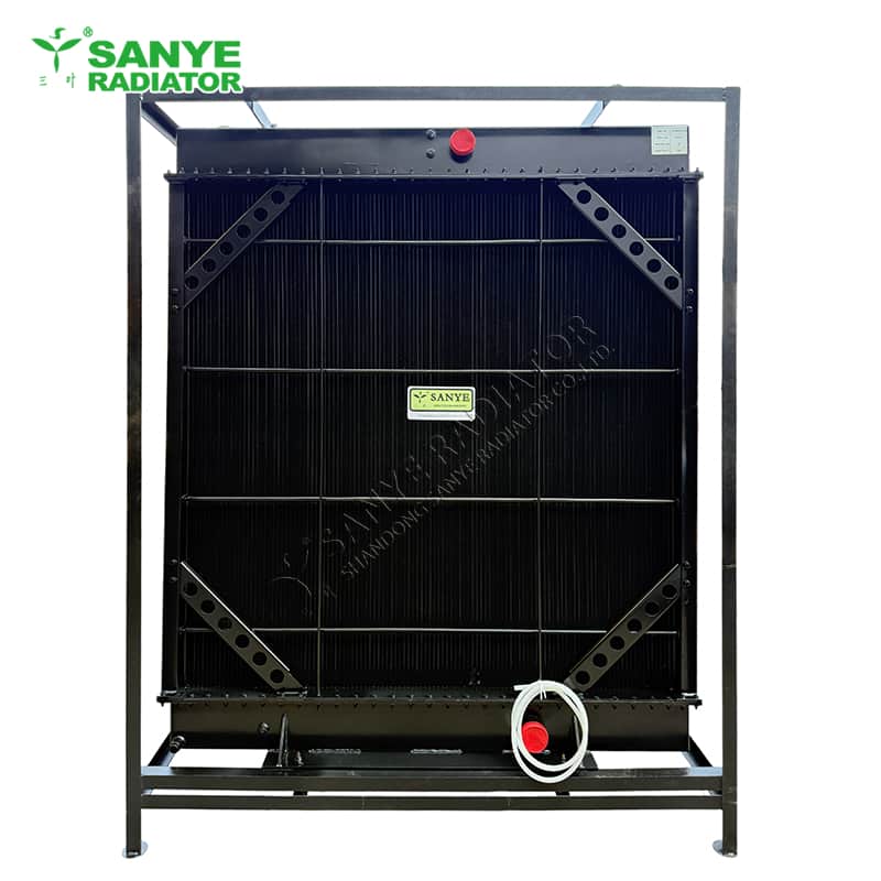 1000KW Generator Set Copper Radiator Assembly