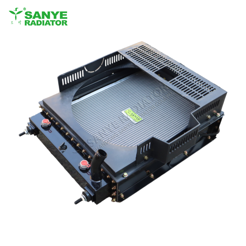 weifang-4105-genset-aluminum-radiator-generator-set