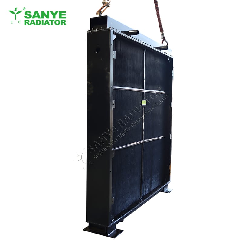 玉柴600KW铜质散热器用于发电机组