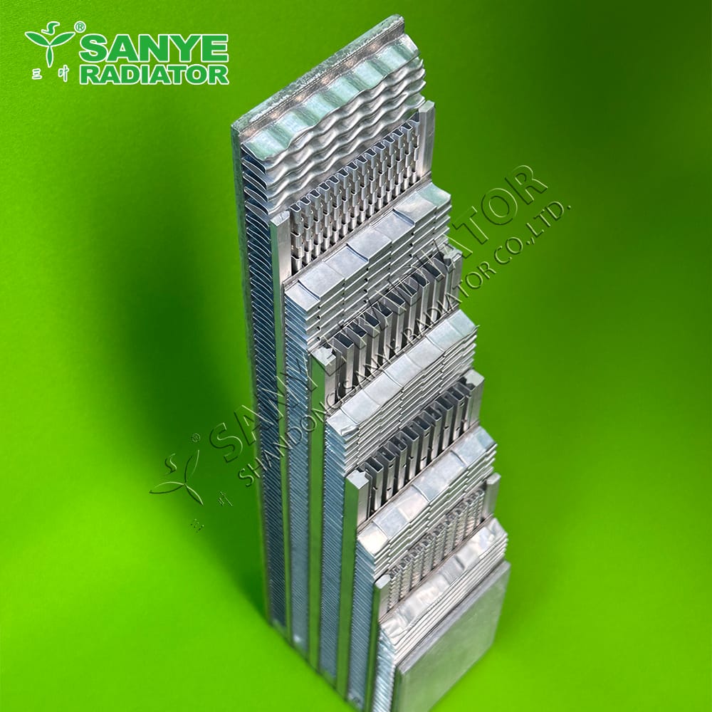 Plate-fin core