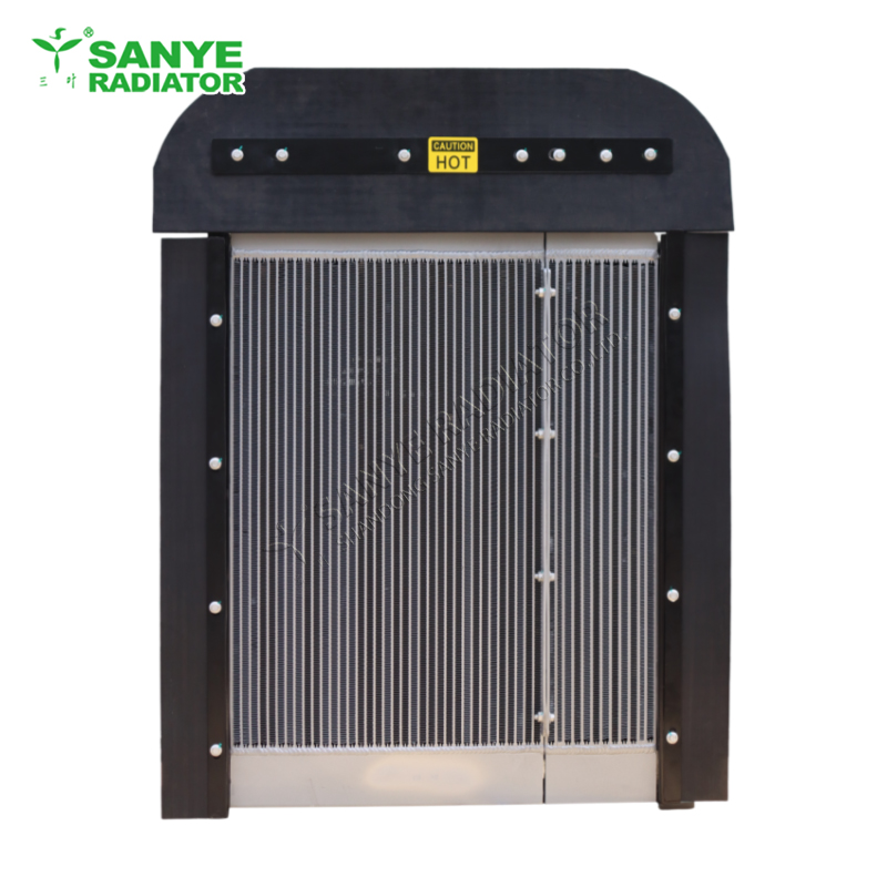 china-made-926-wheel-loader-radiator-assembly-with-yunnei-76kw-efi-engine-water-tank-oil-cooler-intercooler