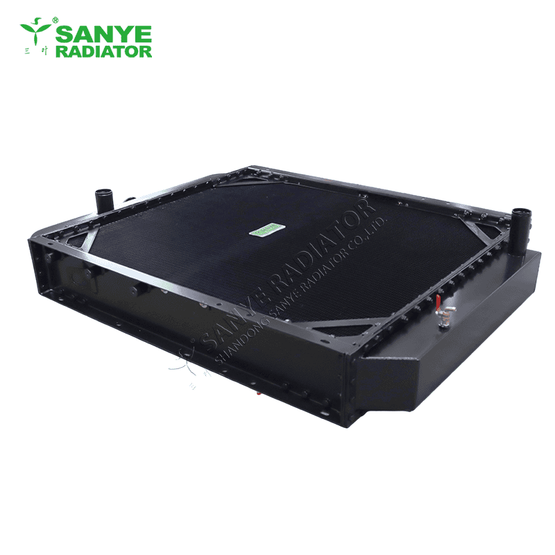 162KW 180KW Copper  Radiator for Snow Thrower Snow Removal Vehicle