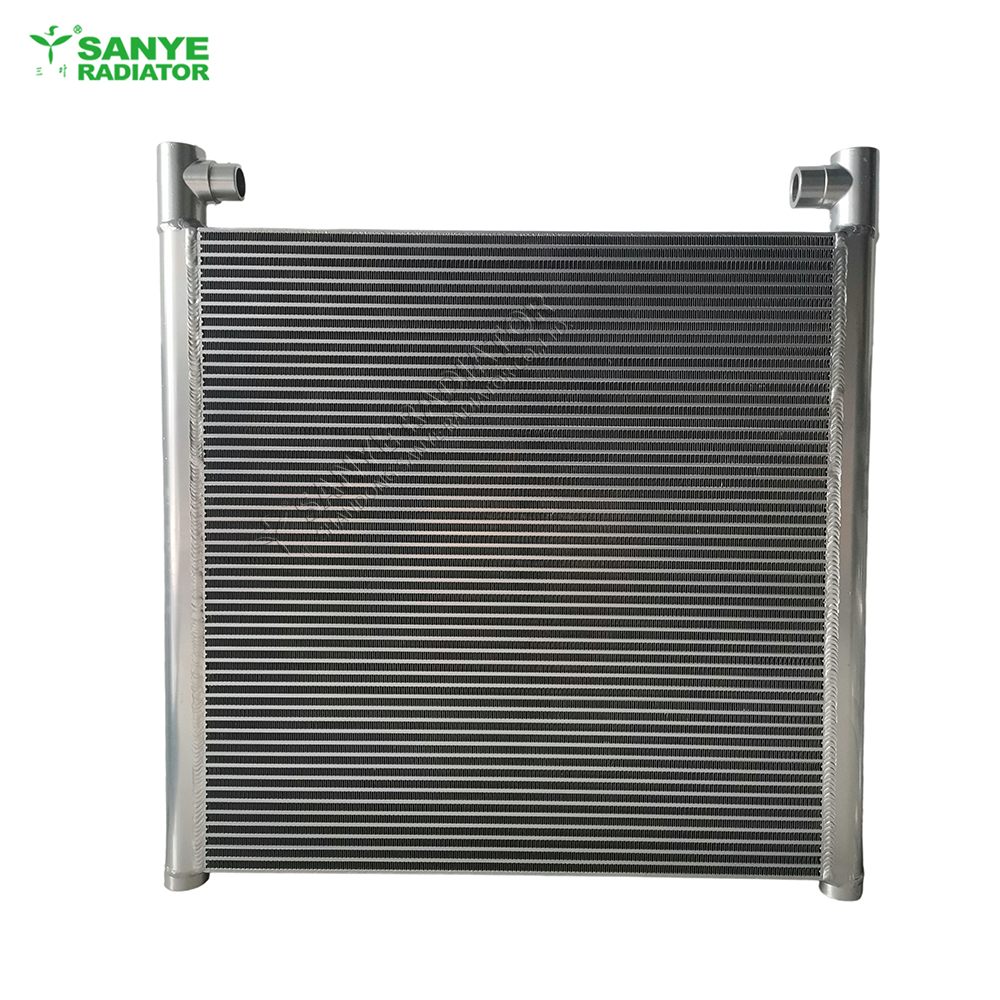Aluminum Plate Fin Oil Cooler for Hitachi 200-6 Excavator