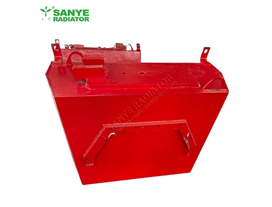 Diesel tanks for monorail crane trains