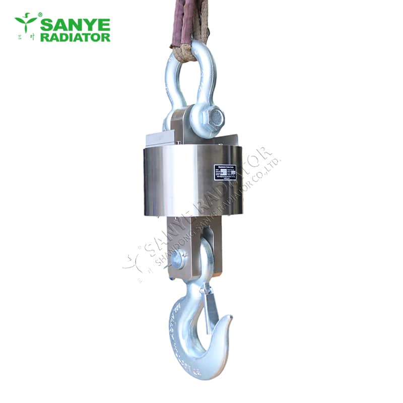 30-ton hook, wireless electronic crane scale, printing crane scale, stainless steel strap Handcart hook scale