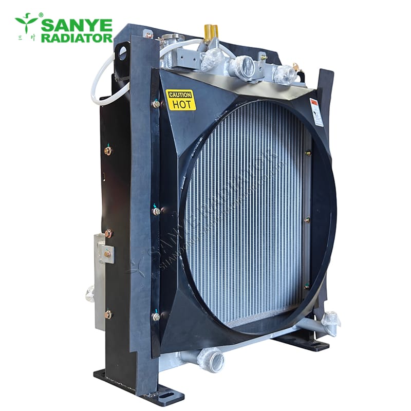 Customized Two Busy Radiator for Backhoe Loaders