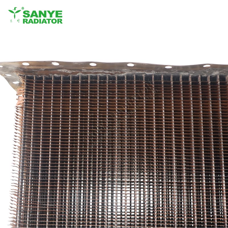 13021901 Copper 4-row radiator core for Weichai Deutz loader generator