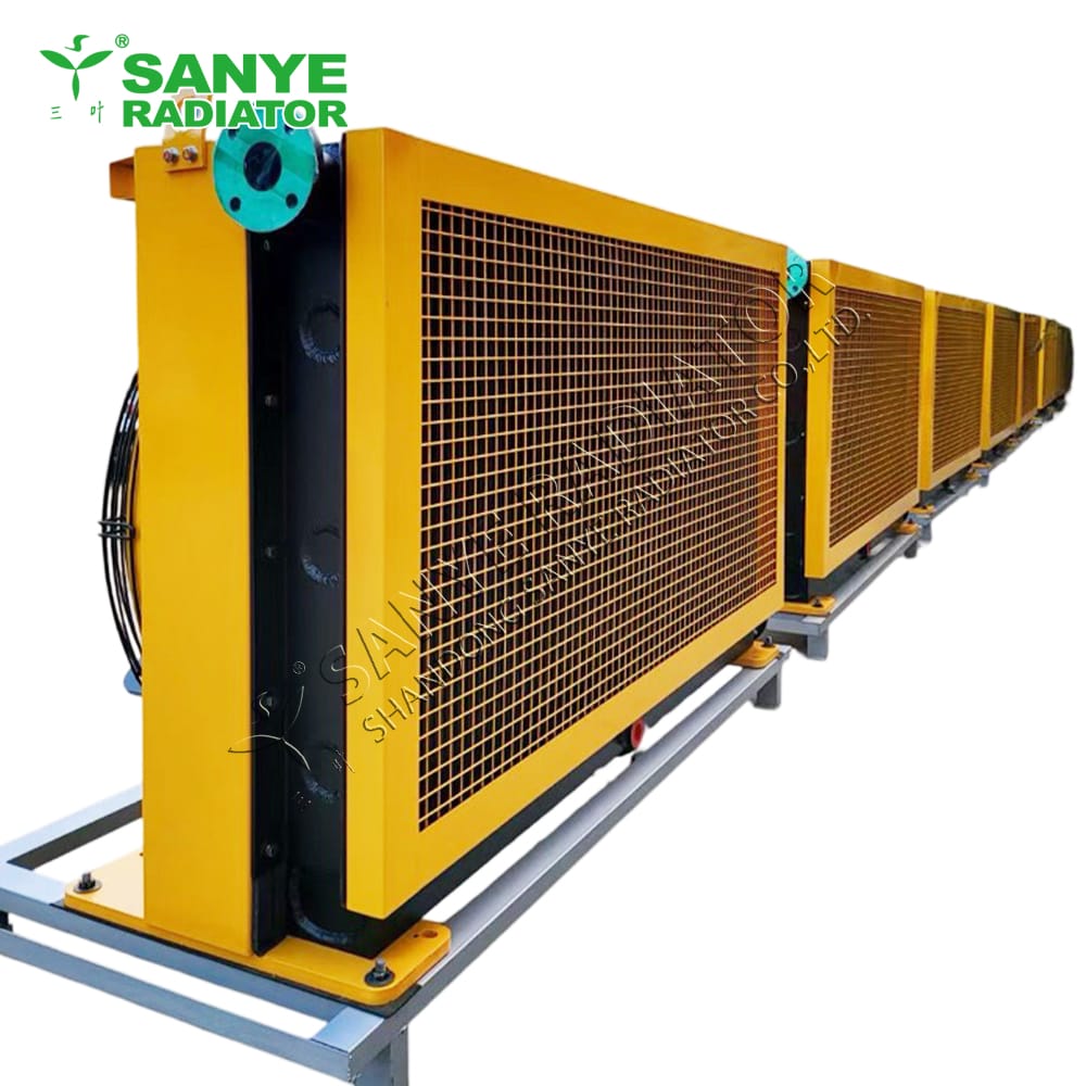 Dual-Fan Radiator for Hydraulic Power Unit