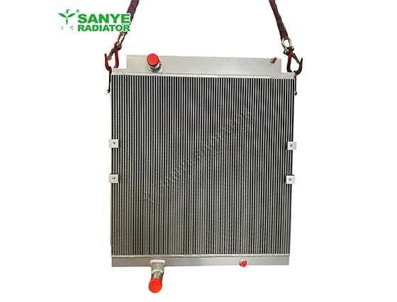 7-ton special vehicle radiator copper aluminum for export to Iran