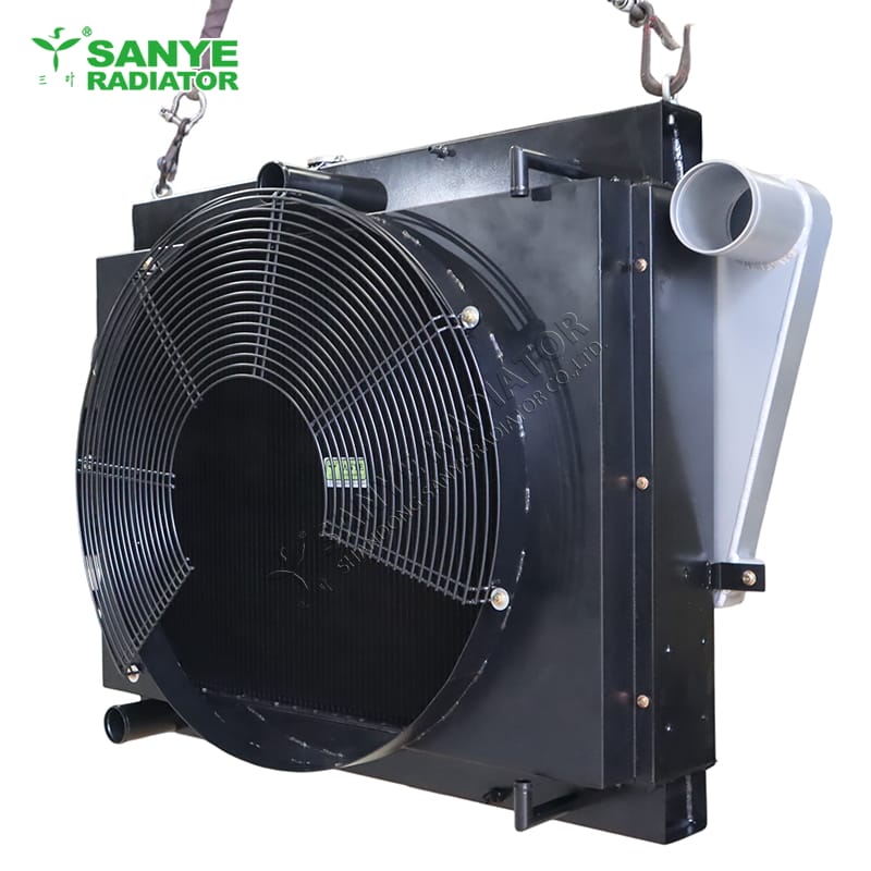 DCY270 copper aluminum radiator for rotary drilling rig