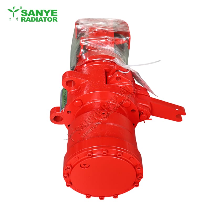 Hydraulic chain hoist for monorail crane trains