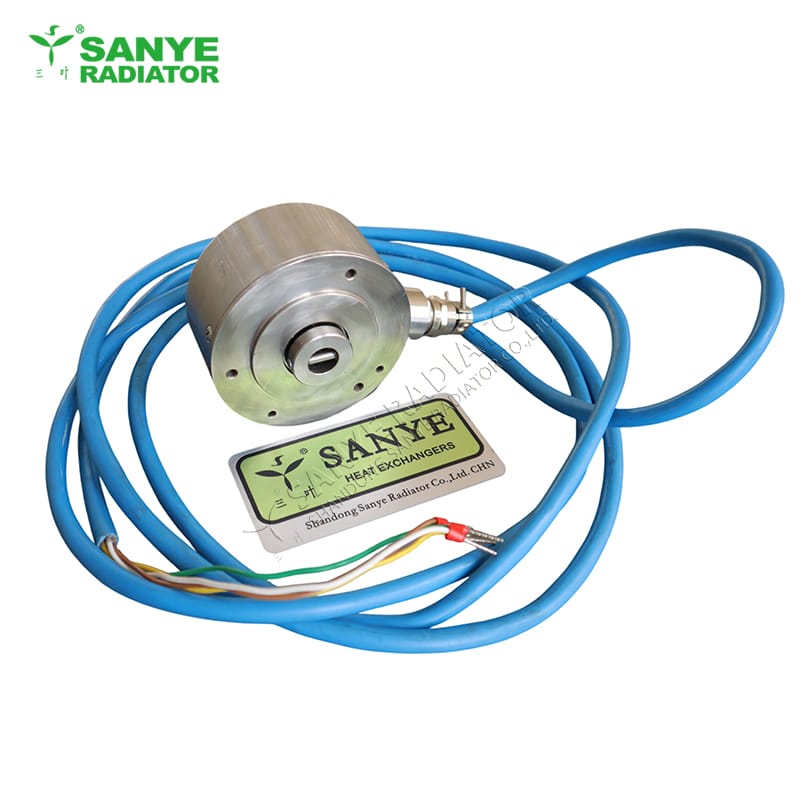 Encoders for monorail crane trains