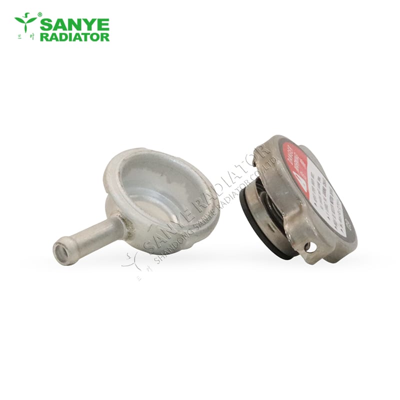 Radiator cap 6.5x4.5x2.5 (cm) with spout Aluminum Iron Galvanized